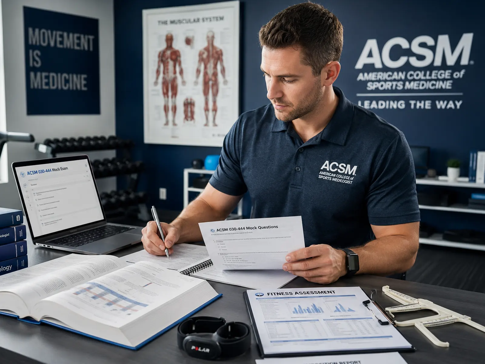 ACSM 030-444 mockup questions and ACSM Certified Clinical Exercise Physiologist exam preparation guide